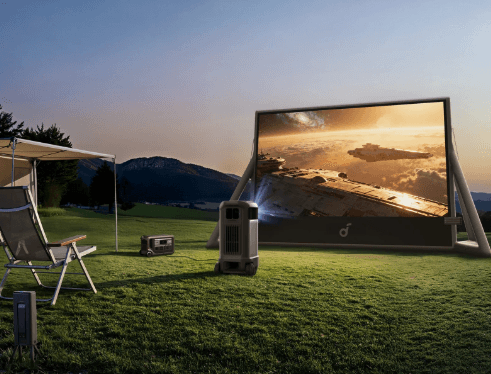 200 Zoll Leinwand, Selbstaufblasend